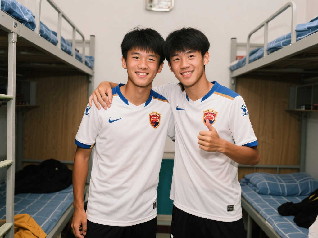 上海U18双子星:同乡室友,主帅点赞绝佳搭档 上海U18双子星:同乡室友,主帅点赞绝佳搭档
