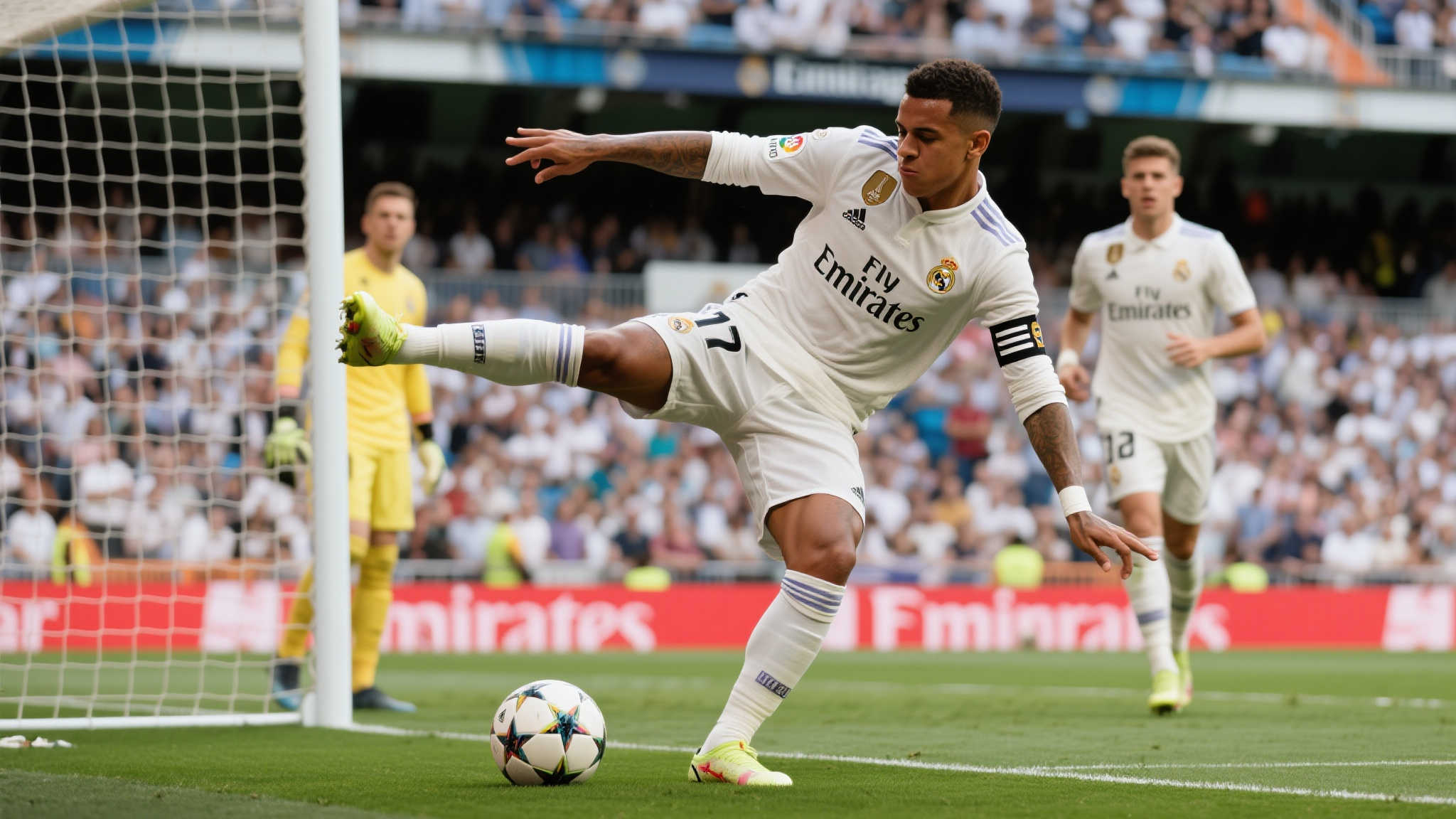 6万观众见证皇马1.7亿球星尴尬一刻:彩虹过人失利,撞上对方球员,8场无进球 6万观众见证皇马1.7亿球星尴尬一刻:彩虹过人失利,撞上对方球员,8场无进球